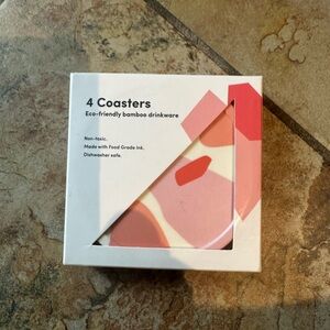 Poketo bamboo coasters